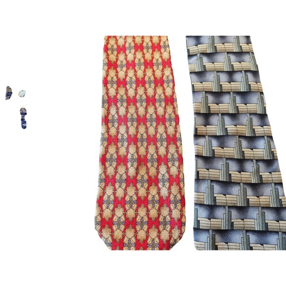 Lot of 3 grateful dead, Nordstrom, kolte silk ties professional career casual - Picture 3 of 3